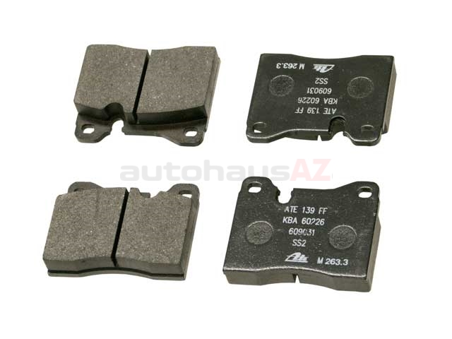 D292A ATE Brake Pad Set; Front