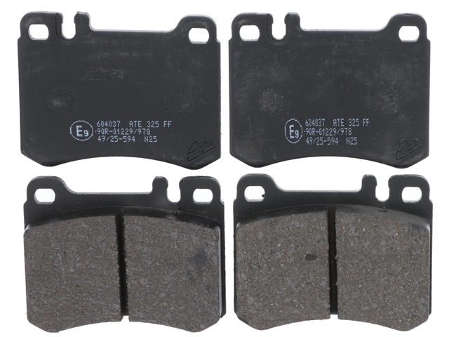 D671A ATE Brake Pad Set; Front