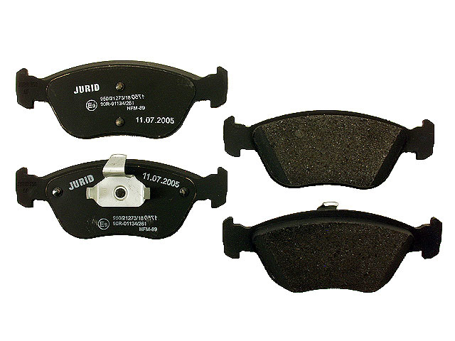 D796J Jurid Brake Pad Set; Front