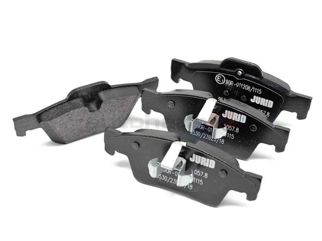 1644202720 Jurid Brake Pad Set; Rear