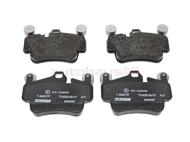 D81135T Textar Brake Pad Set; Front