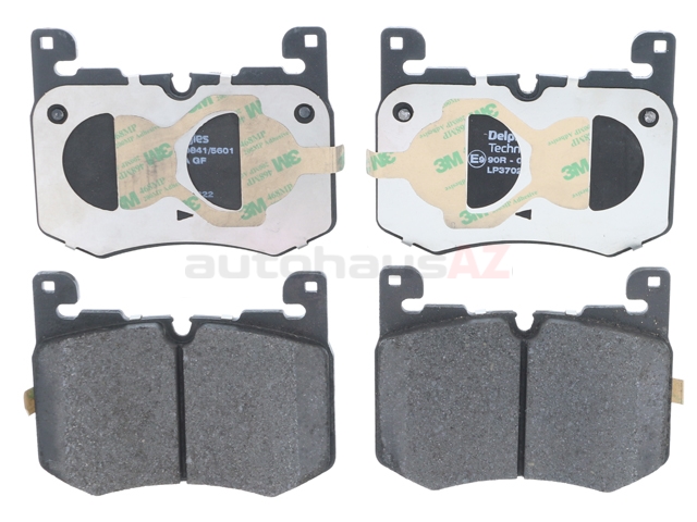 Delphi T4A39392, LR134709 Brake Pad Set; Front - Jaguar