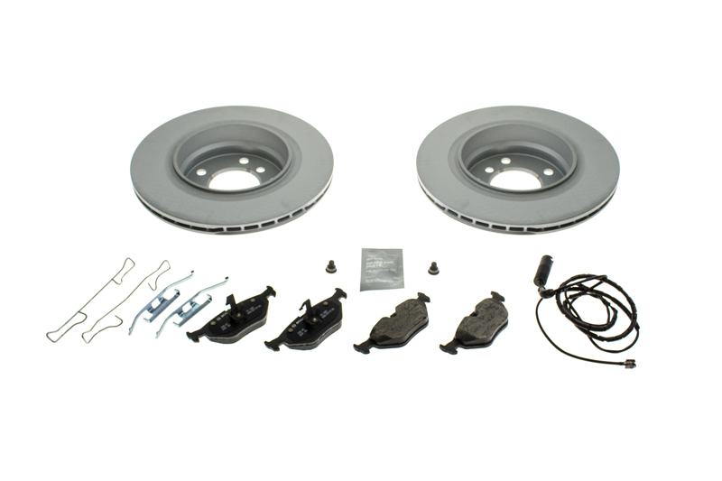 E46RRSMKIT AAZ Preferred Disc Brake Pad and Rotor Kit; Rear