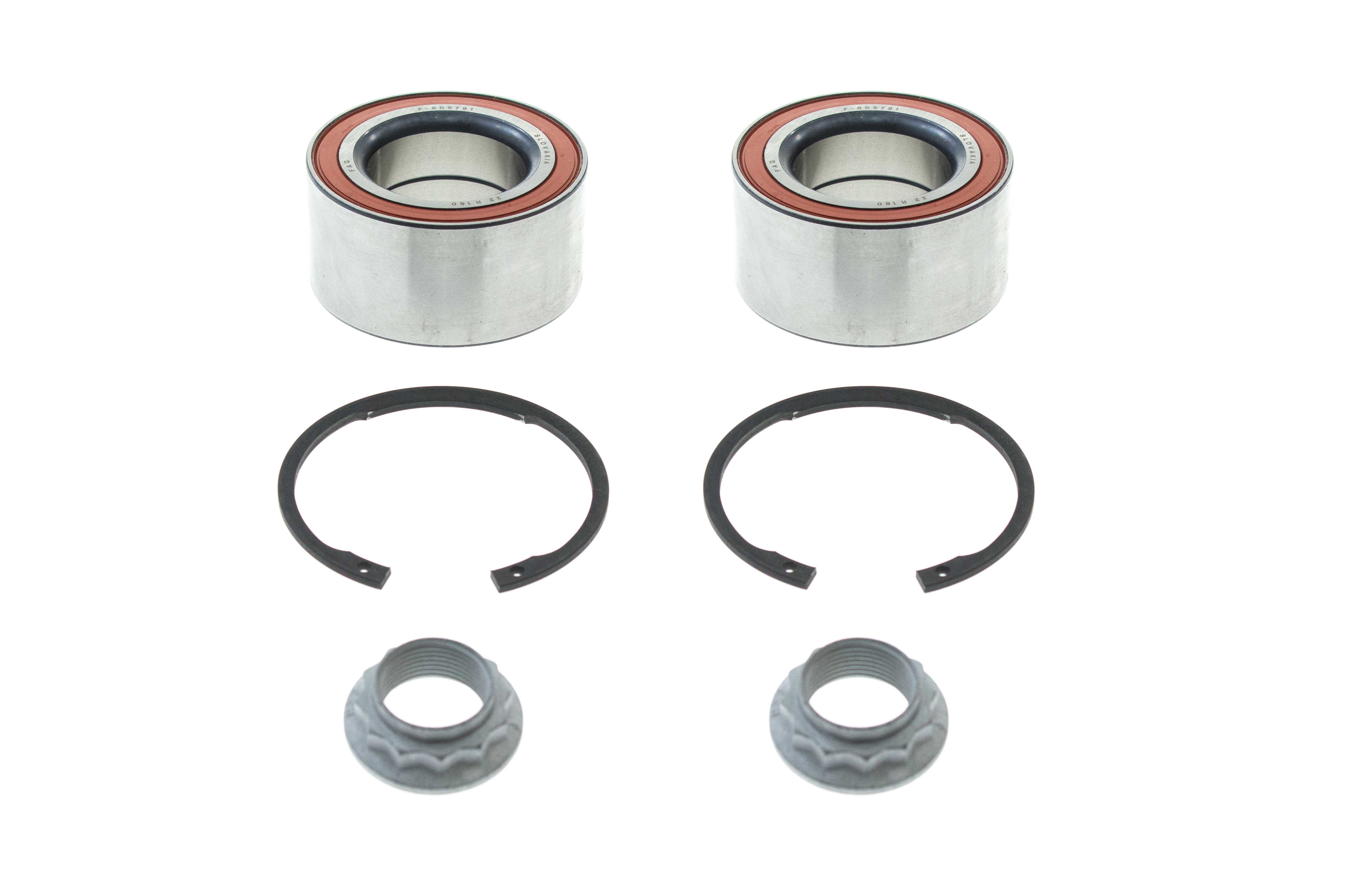 AAZ Preferred E9RRWHLBRGKIT Wheel Bearing; Rear Left and Right, Snap
