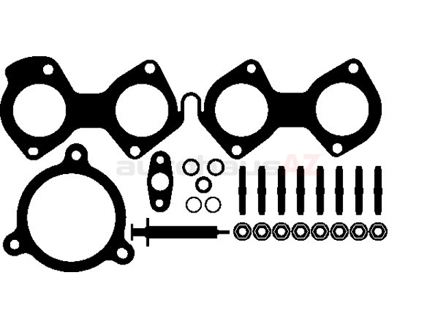 Elring Klinger 221260634, 790180 Turbocharger Mounting Kit - Mercedes