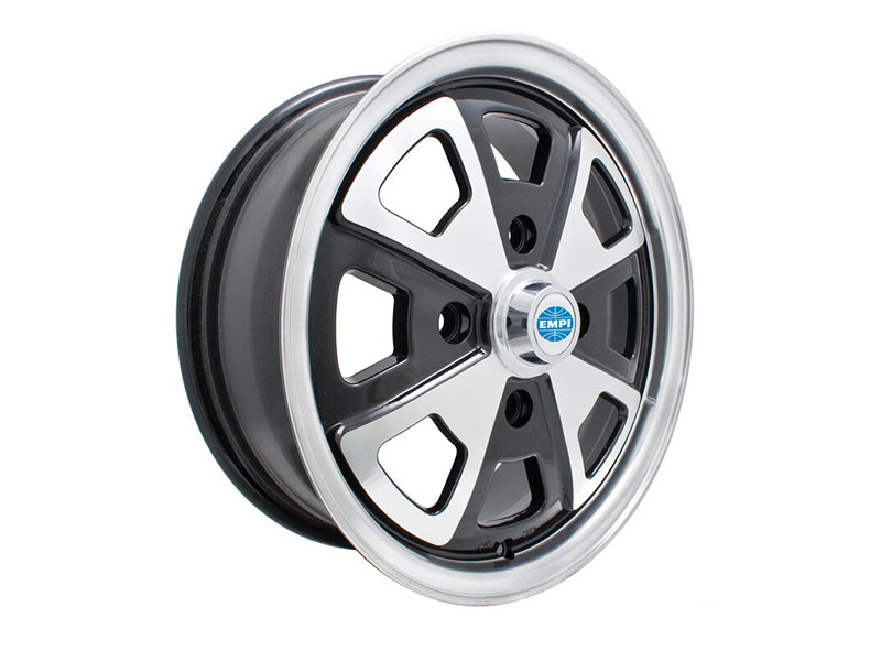 00-9681-0 EMPI Aluminum Wheel; 15 inch 4 Spoke