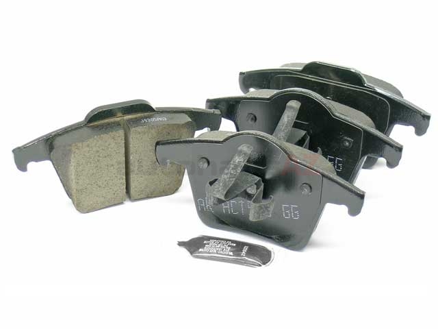 EUR980 Akebono Euro Brake Pad Set; Rear