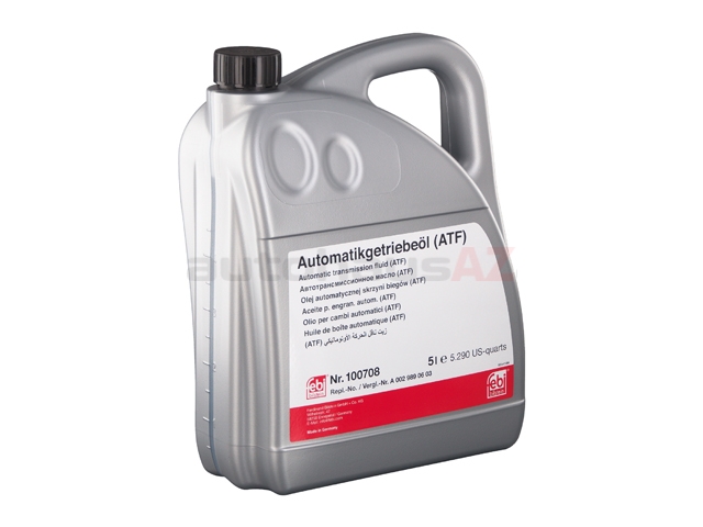 FEBI BILSTEIN ATF, Automatic Transmission Fluid 002989060313 Mercedes Benz E350