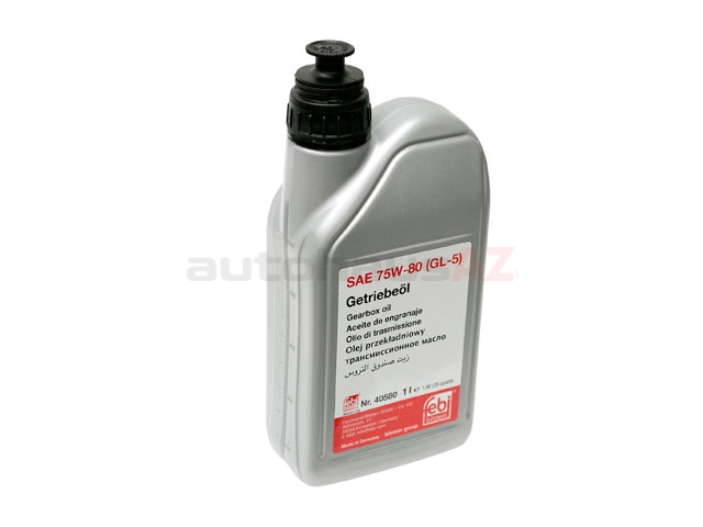 Febi Bilstein 83222339221, 40580 Manual Trans Fluid; SAE 75W Febi Bilstein 83222339221, 40580 Manual Trans Fluid; SAE 75W