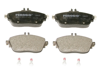 Detroit Axle Front Ceramic Brake Pads For 2015-2017 Infiniti QX30, Mercedes B250/GLA250/CLA250