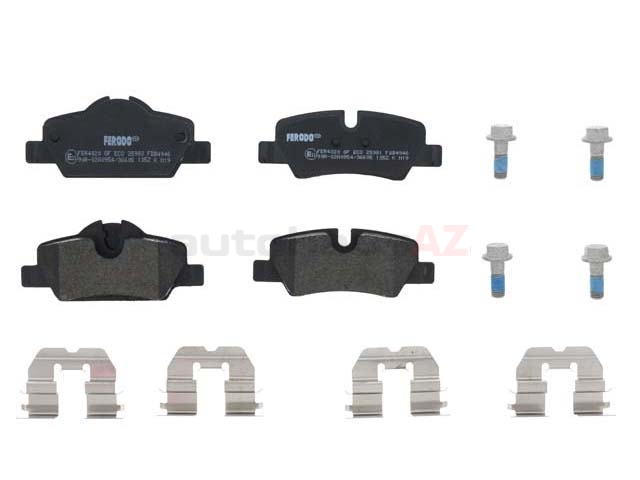 34216871300 Ferodo Brake Pad Set; Rear