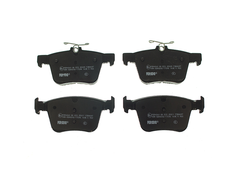 3Q0698451E Ferodo Brake Pad Set; Rear