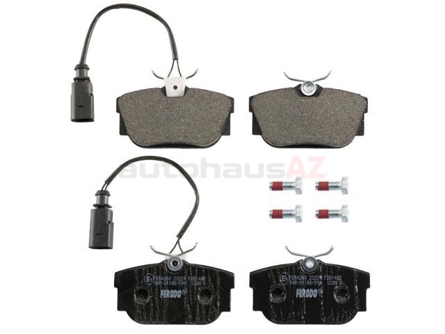 7M3698451F Ferodo Brake Pad Set; Rear