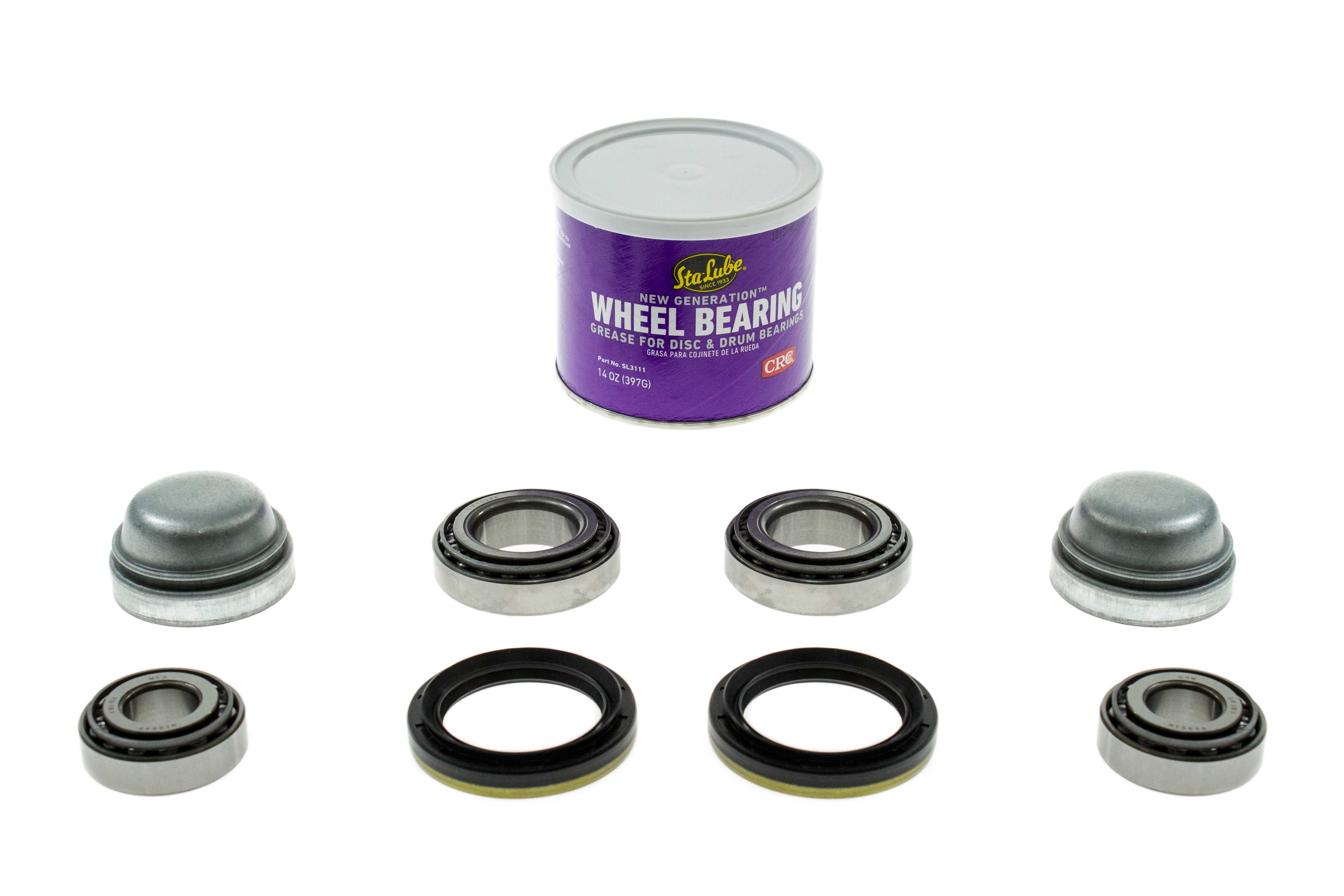 AAZ Preferred FTWHLBRGKIT Wheel Bearing Kit; Front Bearing Kits, Grease