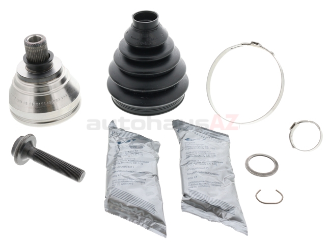 GKN Loebro 1K0498099J, 306740 CV Joint; Front Outer; Left