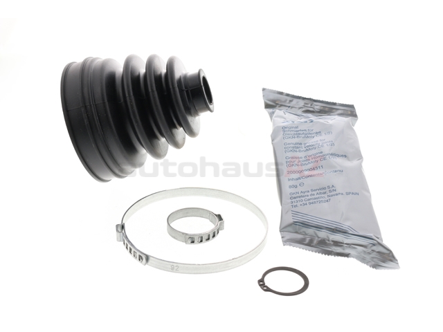 GKN Loebro 31256013, 306100 CV Joint Boot Kit; Inner Left/Right - Volvo