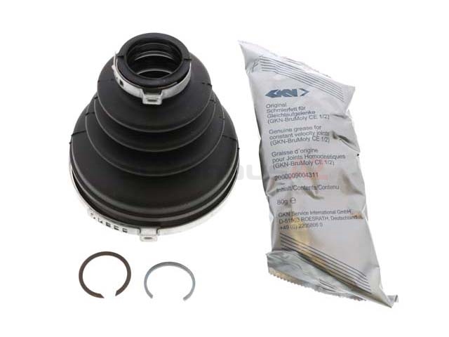 GKN Loebro 31608625846, 306530 Axle Boot Kit; Front Right