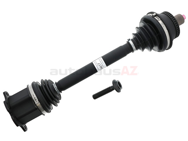 GKN Loebro 8E0407271AA, 304617 Axle Shaft Assembly; Front Left - Audi