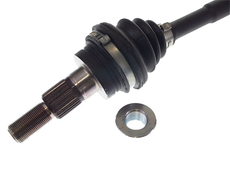 GKN Loebro 99734903803, 306616 Axle Shaft Assembly; Front Porsche