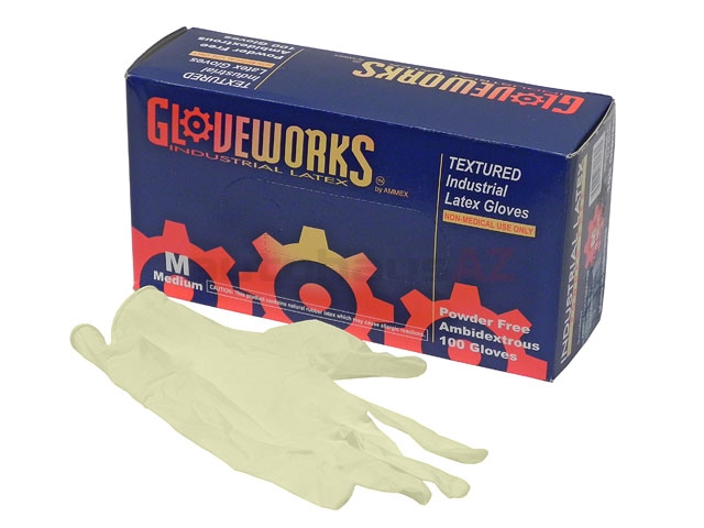 559870010 Gloveworks Disposable Gloves; Medium