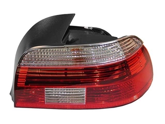 For BMW E39 5-Series Passenger Right Tail Light Assy with White Turn Hella