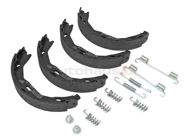 Hella Pagid 355050771 PARKING BRAKE SHOE SET
