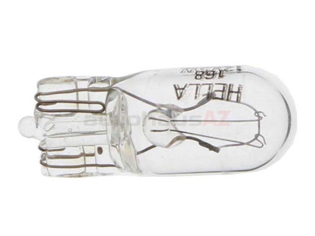 168 Hella Side Marker Light Bulb; 14V - 4.9W, Clear