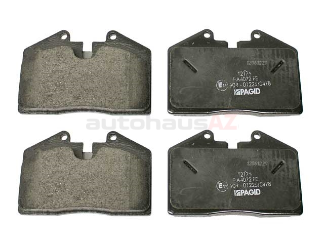 96435193903 Hella Pagid Brake Pad Set; Front