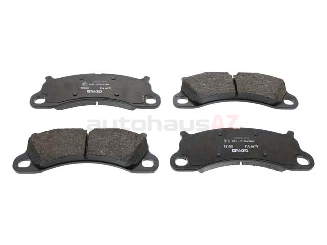 99135194903 Hella Brake Systems Brake Pad Set; Front