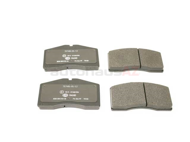 99335194903 Hella Brake Systems Brake Pad Set; Front