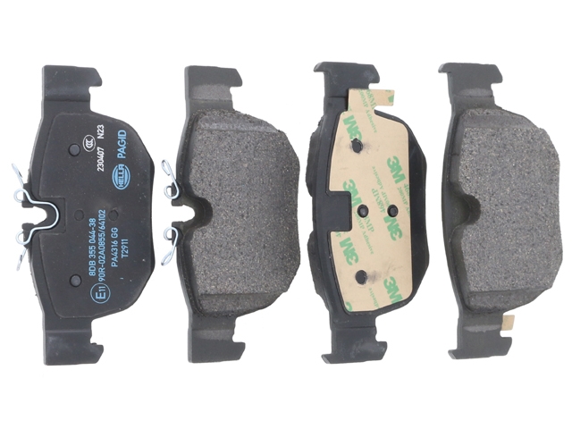 T4A33131 Hella Brake Systems Brake Pad Set; Rear