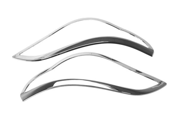 Chrome 2-Piece Roof Top Trim Drip Moldings Covers Set For Mercedes – 5-Year Warranty – Sleek Exterior Upgrade