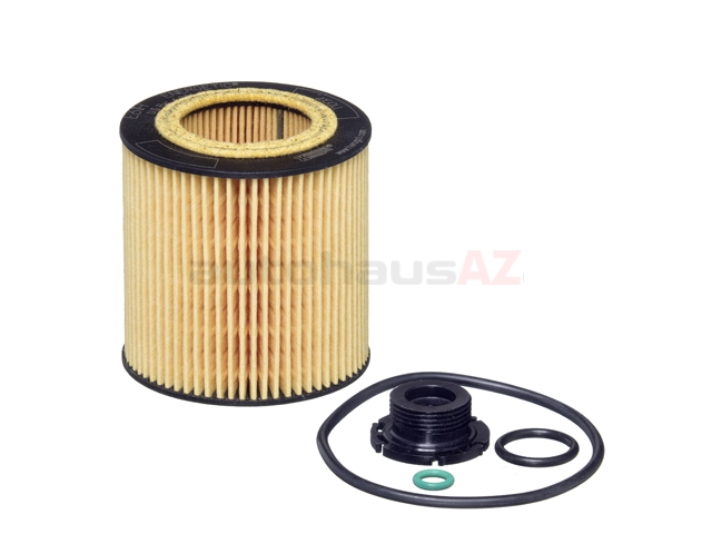 Hengst 11427953125, E61HD258 Oil Filter Kit - BMW | 11427640862