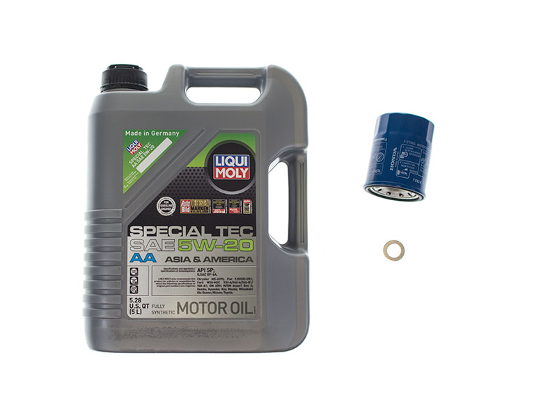 Liqui Moly Special Tec AA + Genuine Honda HON1OILFLTR1KIT Oil Change