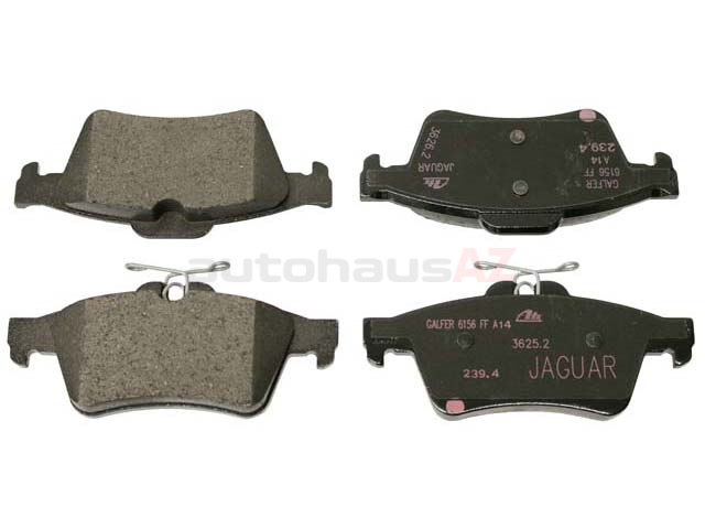 GENUINE JAGUAR REAR BRAKE PADS C2P17595 06-09 S-TYPE XK XJ XF 4.2 C2P26112 OEM 