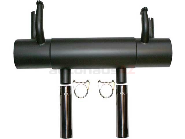 101010060 Dansk Motorsport Exhaust Muffler; Carrera Style