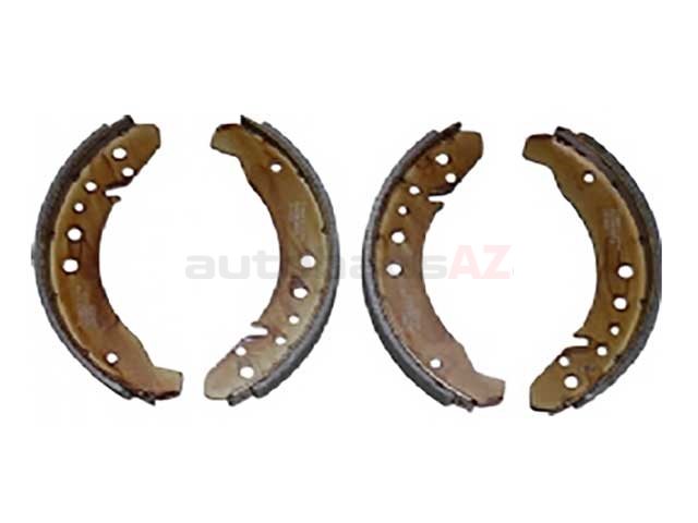 131609537C EMPI Drum Brake Shoe Kit; Rear