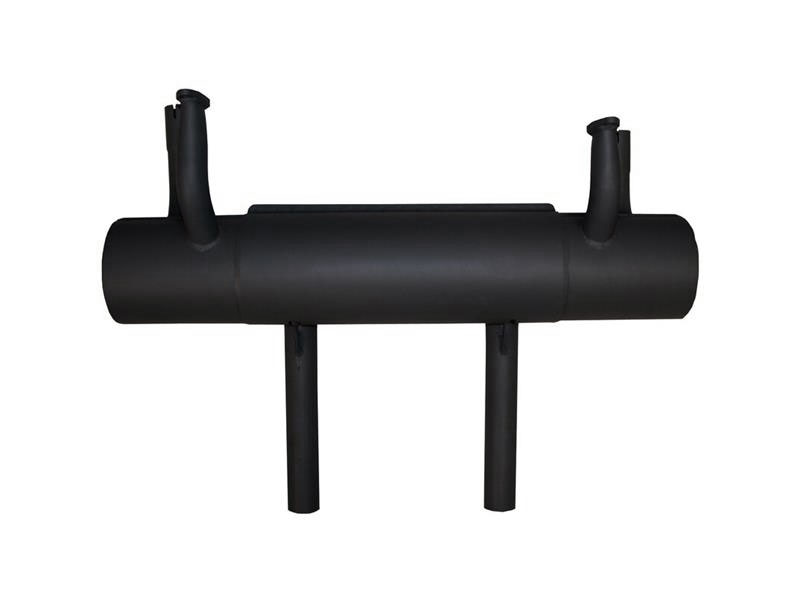 1620603900 JP Group Dansk Exhaust Muffler; Sport, With Two Straight Tailpipes In Carrera Style. Deep Sporty Sound. Tail Pipes Constructed To Fit Perfectly With Carrera Rear Lower Panel, But Wil