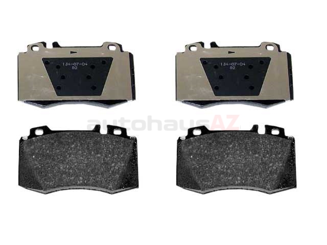 1634201020 Jurid Brake Pad Set; Front