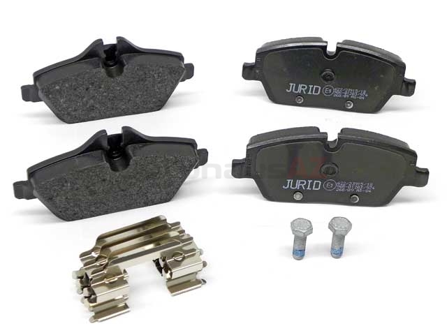 34116794056 Jurid Brake Pad Set; Front