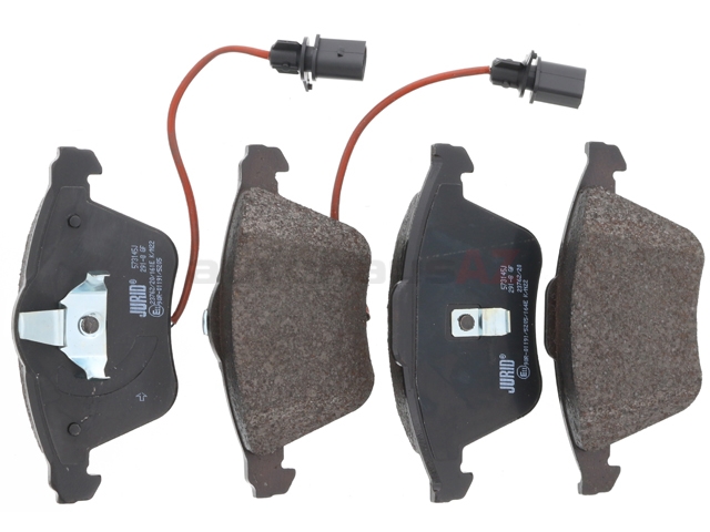 【翌日発送可能】 4B0698151AD, Jurid 573145J Audi - Front Set; Pad Brake Braking
