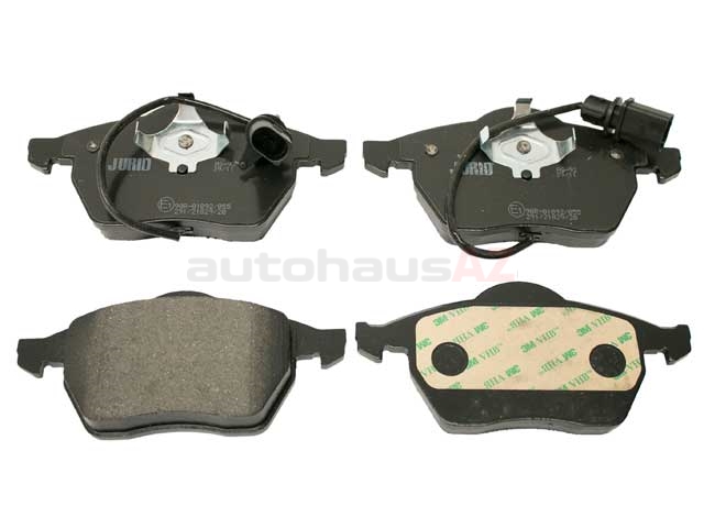Jurid 4B0698151AF, 571982J Brake Pad Set; Front - Audi, VW 