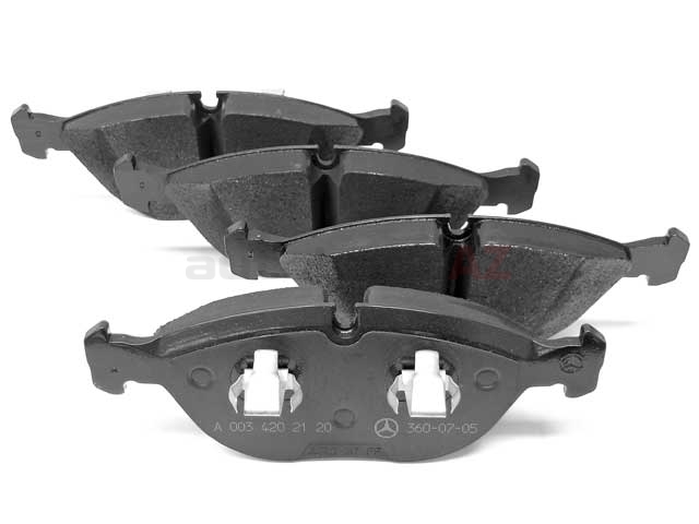 8N0698151D Jurid Brake Pad Set; Front