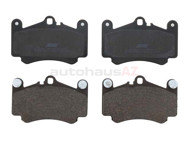 99635194912 Jurid Brake Pad Set; Front