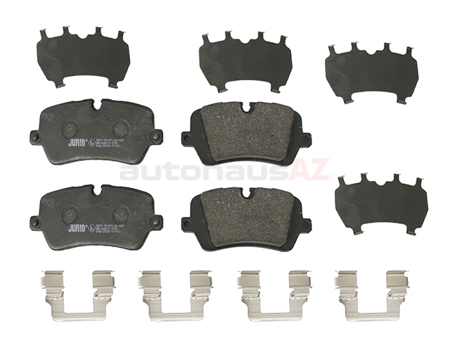 LR079910 Jurid Brake Pad Set; Rear