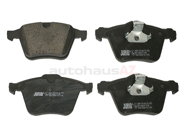 Jurid C2D60654, 573464J Brake Pad Set; Front - Jaguar | T2R10202