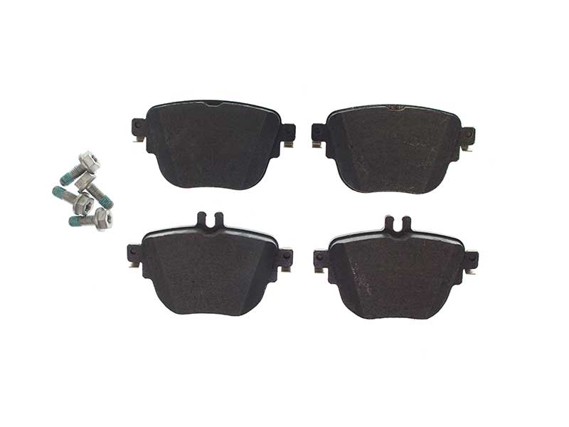 Genuine Mercedes 0004206300, A0004206300 Brake Pad Set; Rear Mercedes