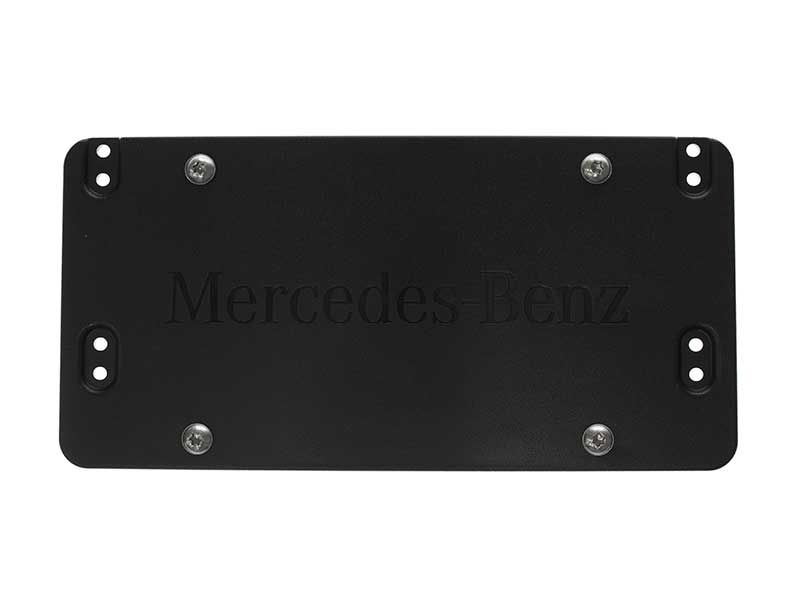Genuine mercedes license plate frame deals