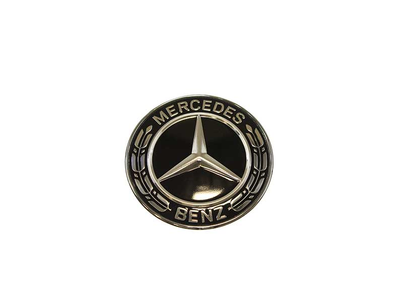 Mercedes hood emblem flat hotsell