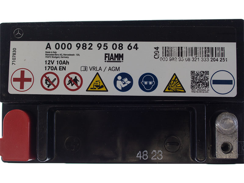 ばぁば①② Genuine Mercedes 000982950864, A000982950864 Battery
